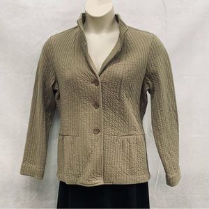 Coldwater Creek Cotton Blazer